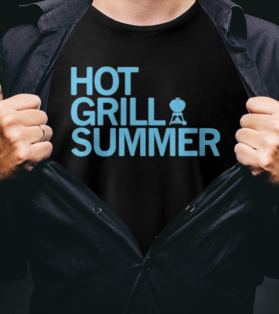Hot Grill Summer Barbecue Vibes T-Shirt