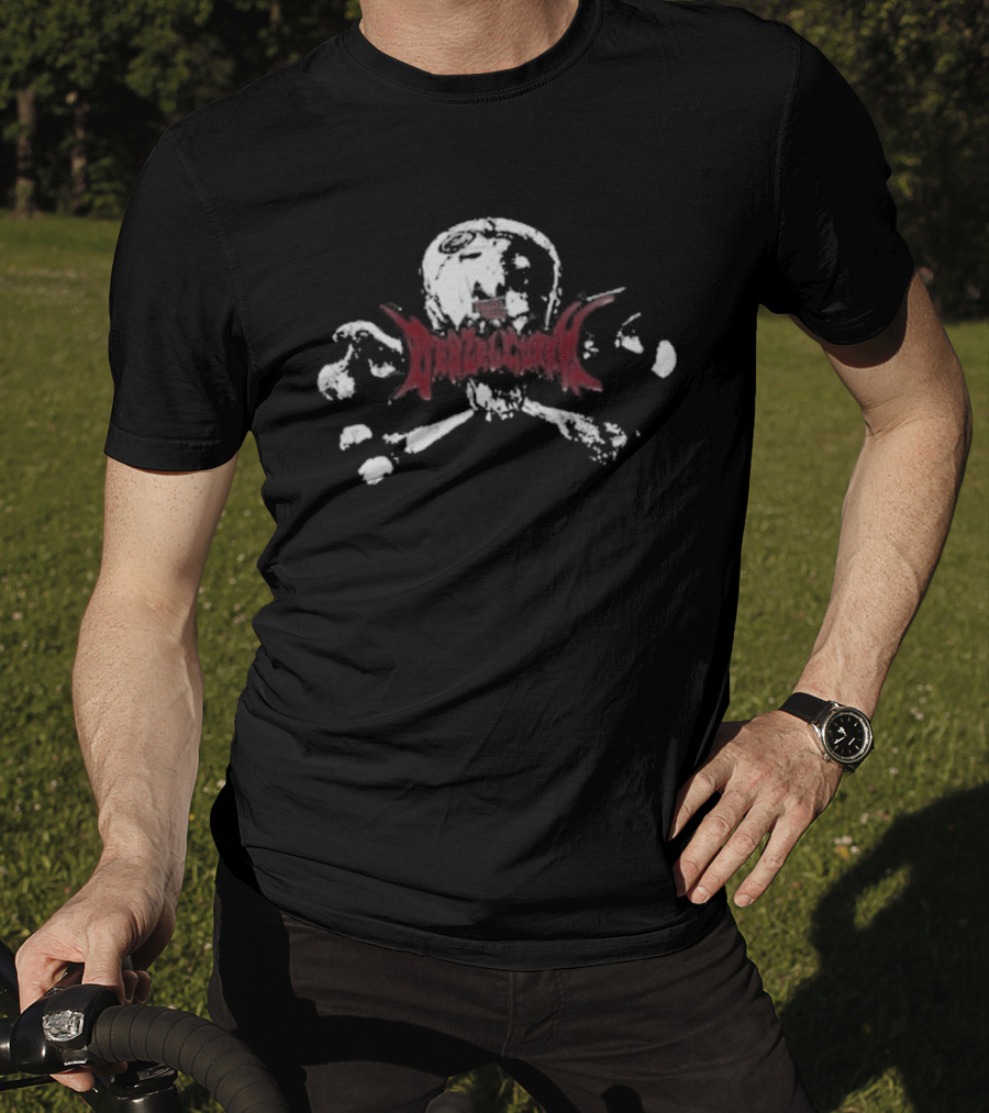 Loma Vista Recordings Denzel Curry Skull Crossbones Red X T-Shirt