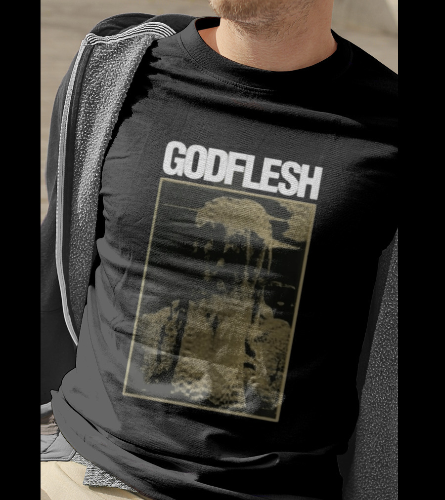 Godflesh Relapse Decay Distorted Image T-Shirt