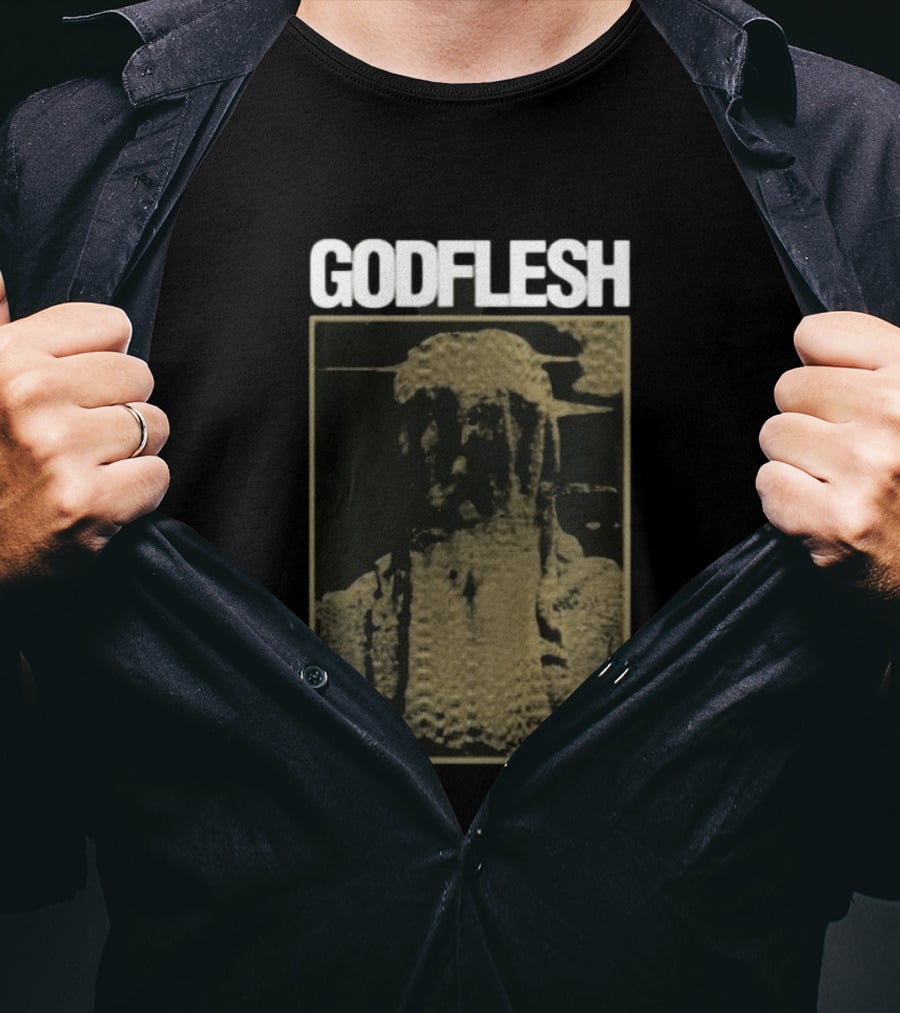 Godflesh Relapse Decay Distorted Image T-Shirt