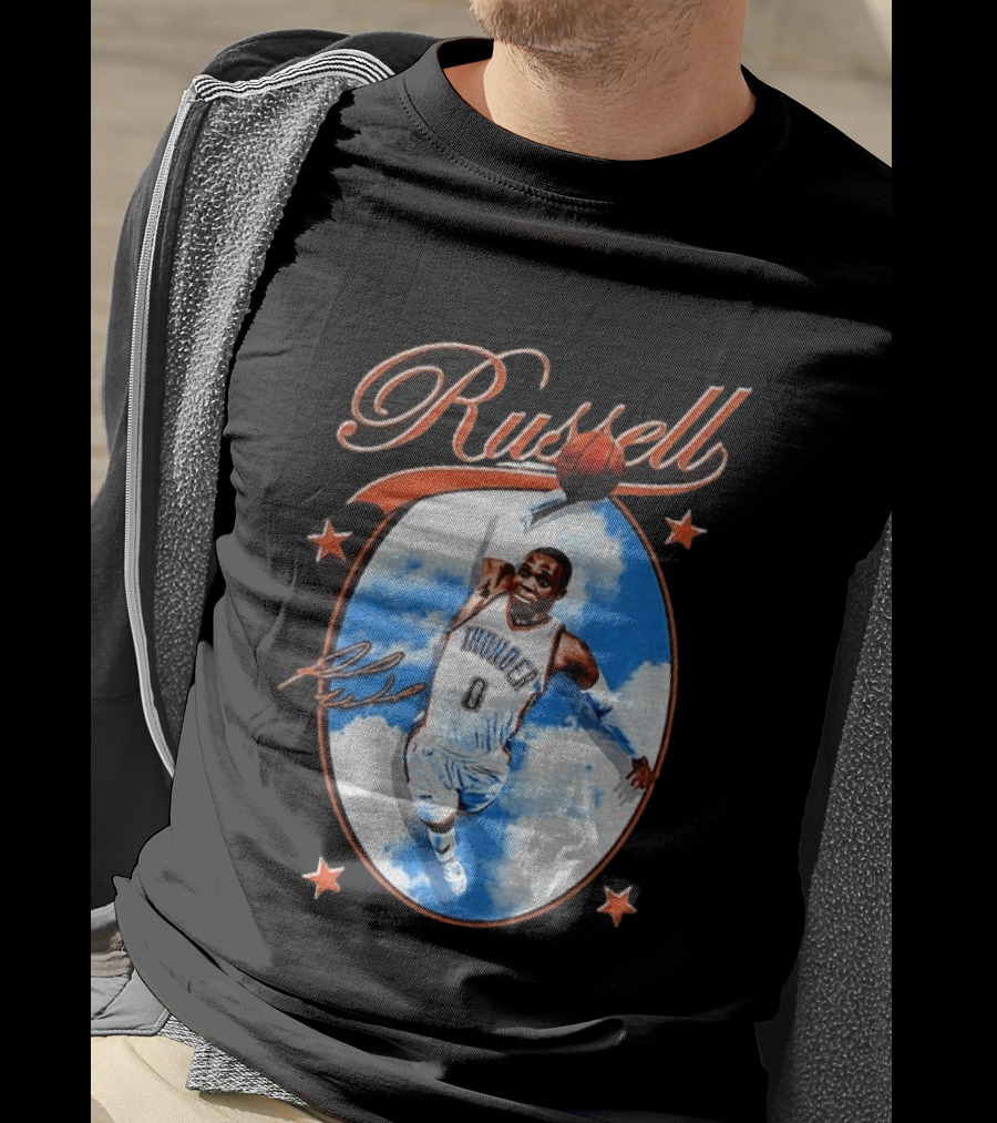 Russell Westbrook Thunder Basketball Legend T-Shirt