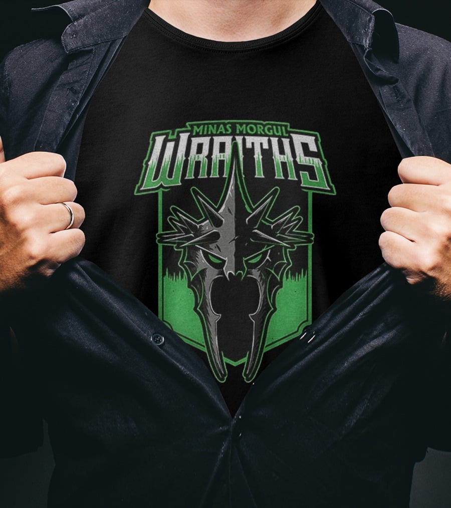 Minas Morgul Wraiths Ring King Spirit Team The Lord Of The Rings T-Shirt