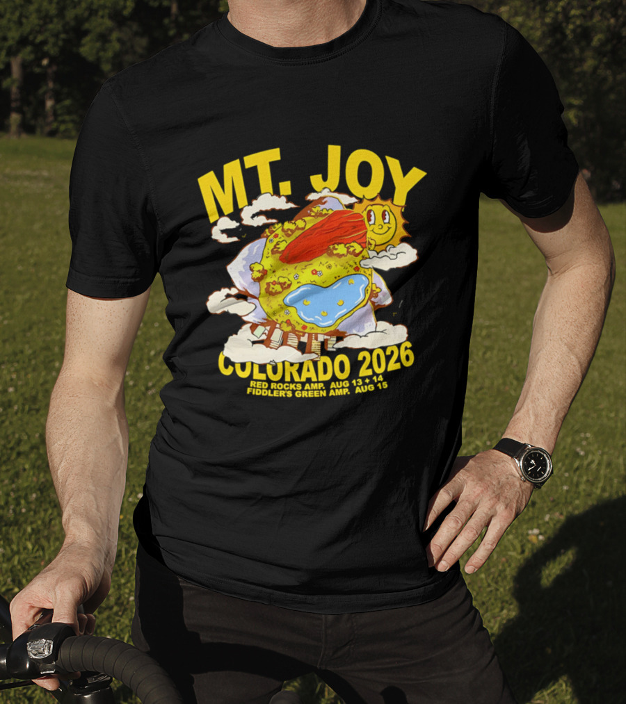 MT. Joy Colorado 2026 Red Rocks Amphitheater August 13 14 Fiddler's Green August 15 T-Shirt