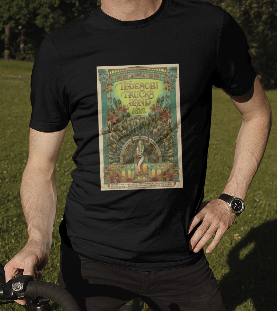 Tedeschi Trucks Band Lukas Nelson August 17 2026 The Greek Theatre Berkeley California T-Shirt