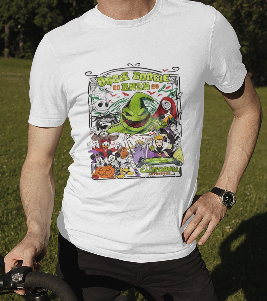Oogie Boogie Bash 2026 Disney California Adventure Halloween Characters T-Shirt