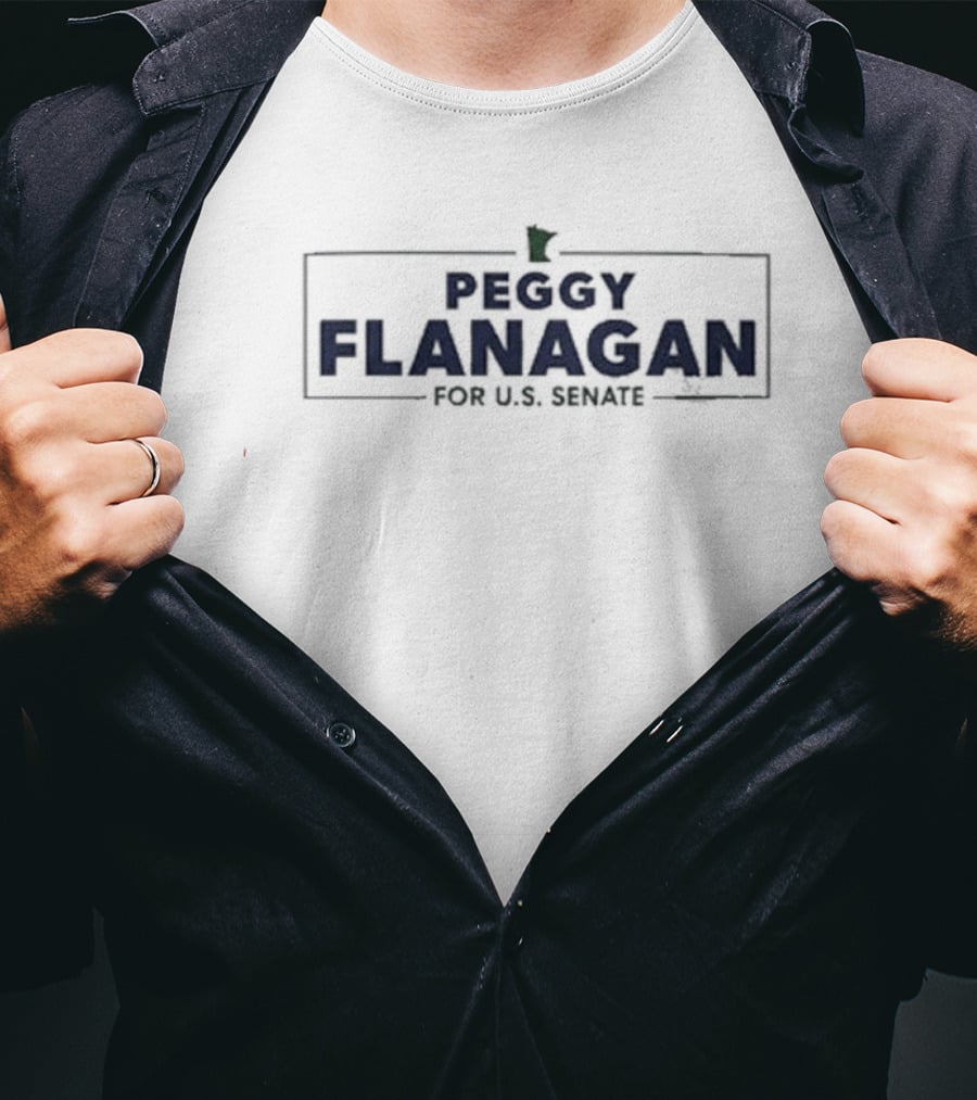 Peggy Flanagan For U.S. Senate Minnesota Campaign T-Shirt