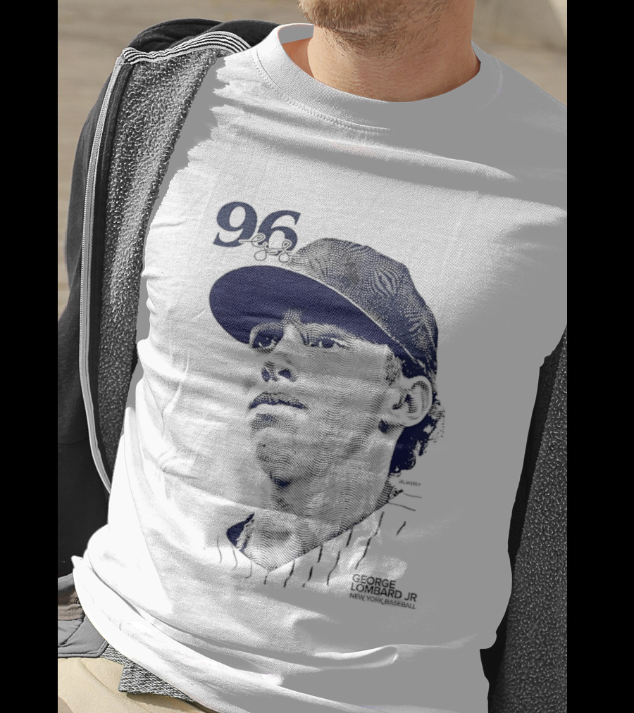 George Lombard Jr. 96 New York Yankees Baseball Lineage Series T-Shirt