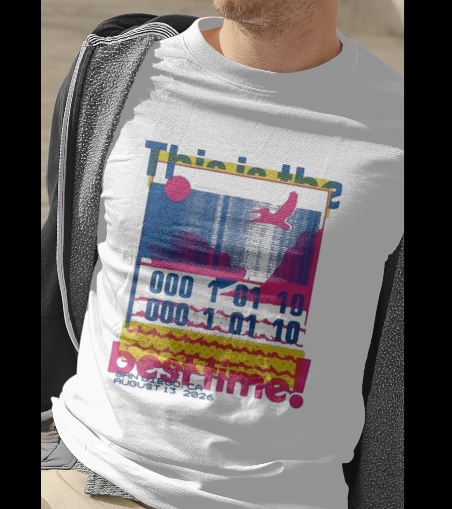This Is The Best Time Goose Aug 13 2026 San Diego California T-Shirt