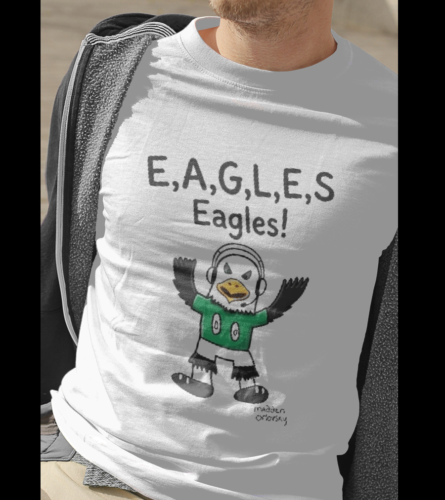Eagles E,A,G,L,E,S Steve Gerben Madden Orlovsky T-Shirt