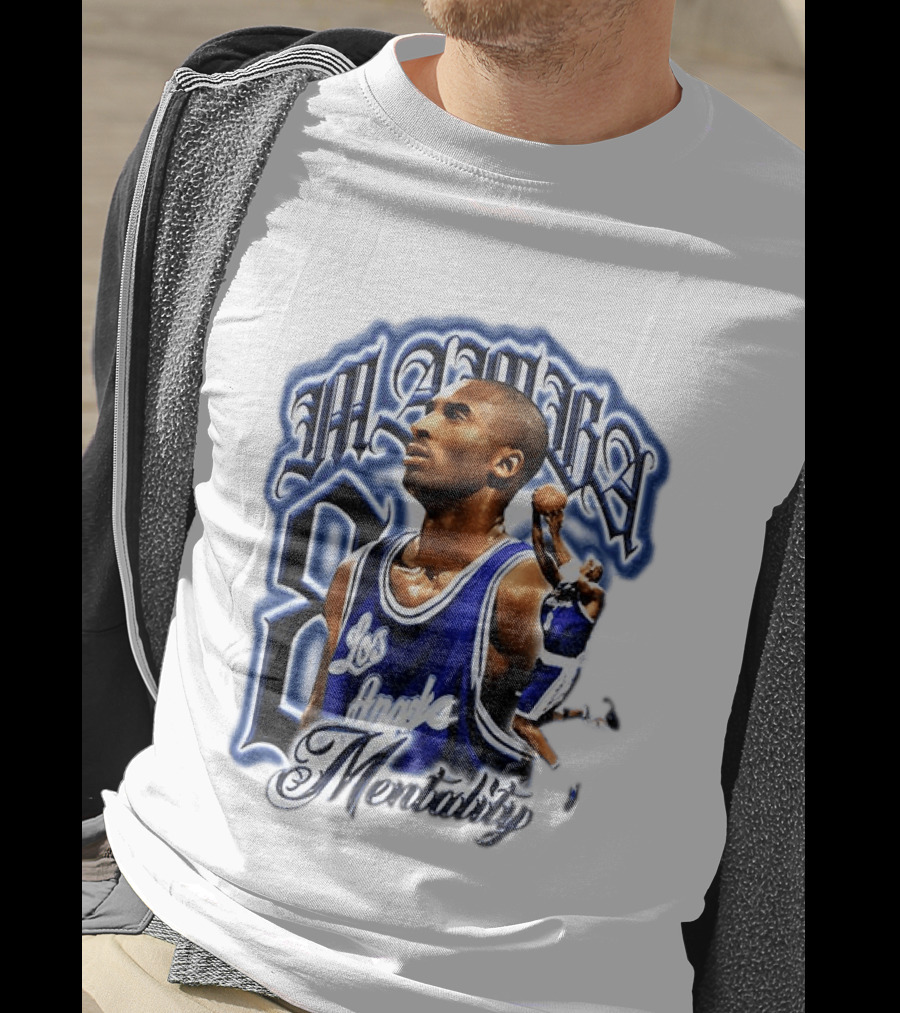 Kobe Bryant Mamba Mentality Los Angeles 8 Basketball T-Shirt