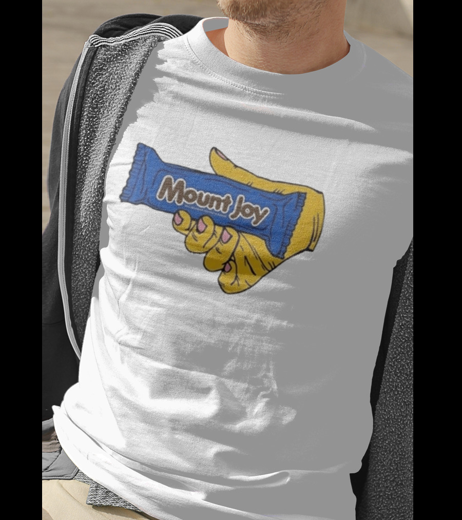 Mount Joy Candy Wrapper Hand Holding T-Shirt