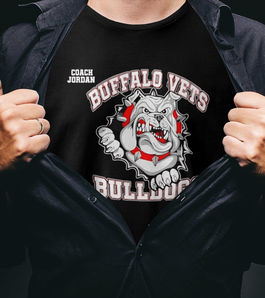 Buffalo Vets Bulldogs Coach Jordan T-Shirt