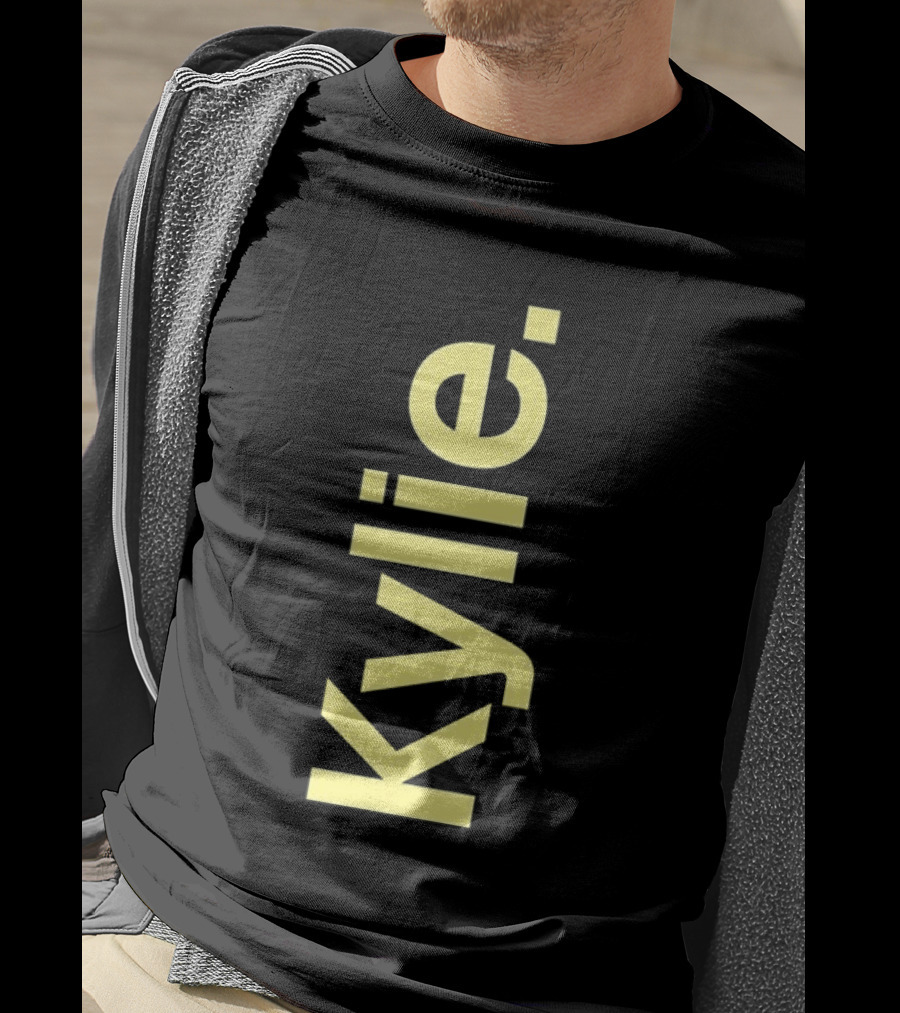 Kylie Minogue Vertical Yellow Kylie T-Shirt