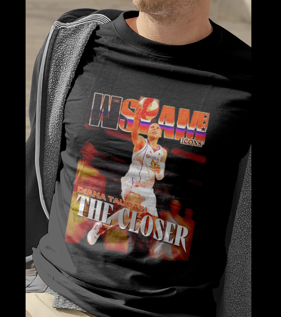 Diana Taurasi The Closer WNBA SLAM Icons Phoenix Mercury T-Shirt