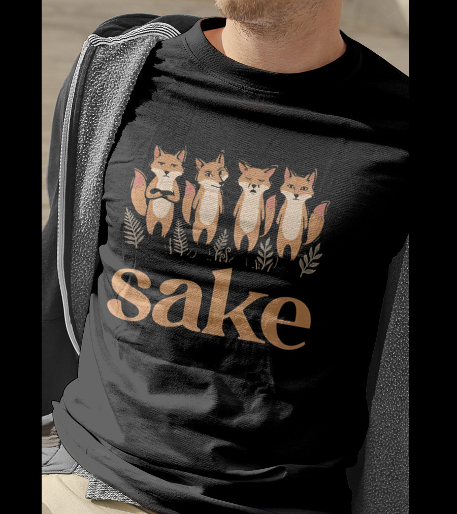 For Goodness Sake Foxes With Cute Woodland Animals And Nature T-Shirt