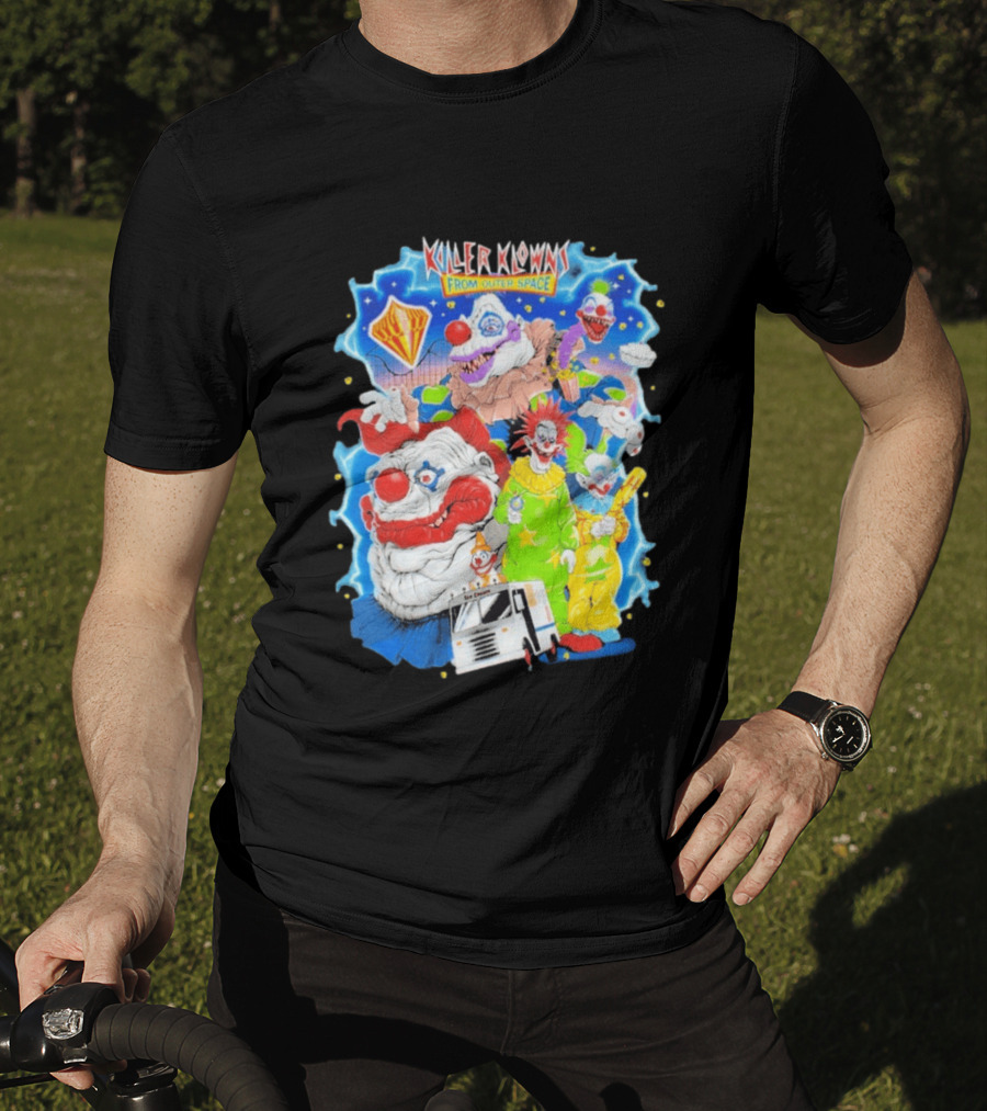 Killer Klowns From Outer Space Halloween Horror Nights 2026 Theme Park Journey T-Shirt