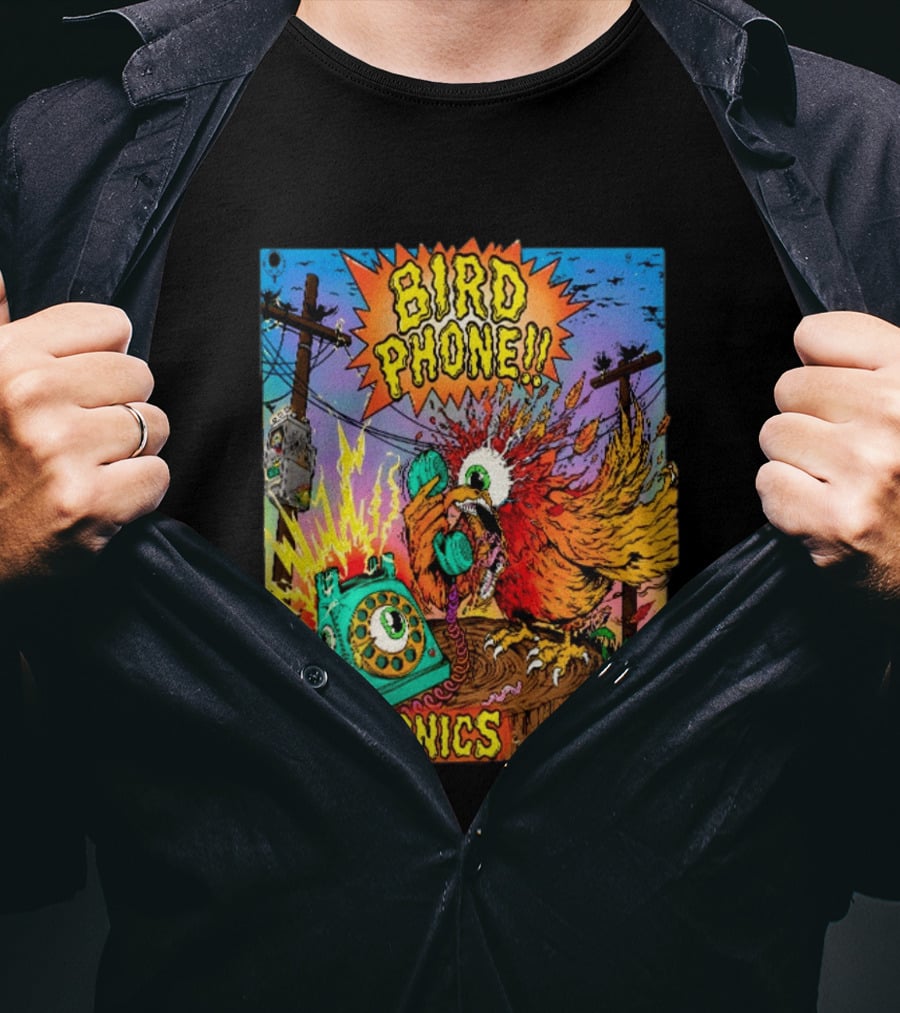 SUBTRONICS Bird Phone 2026 Friday Explosion T-Shirt