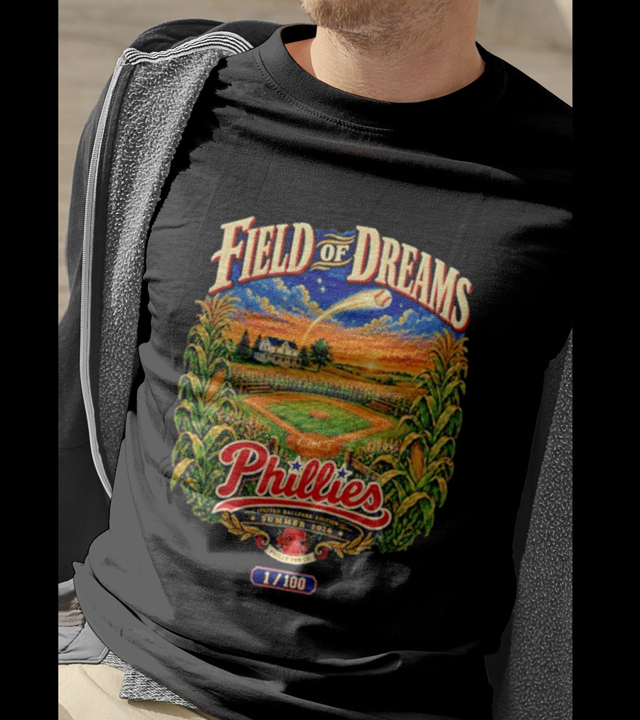 Field Of Dreams Phillies Limited Ballpark Edition Summer 2026 1/100 T-Shirt