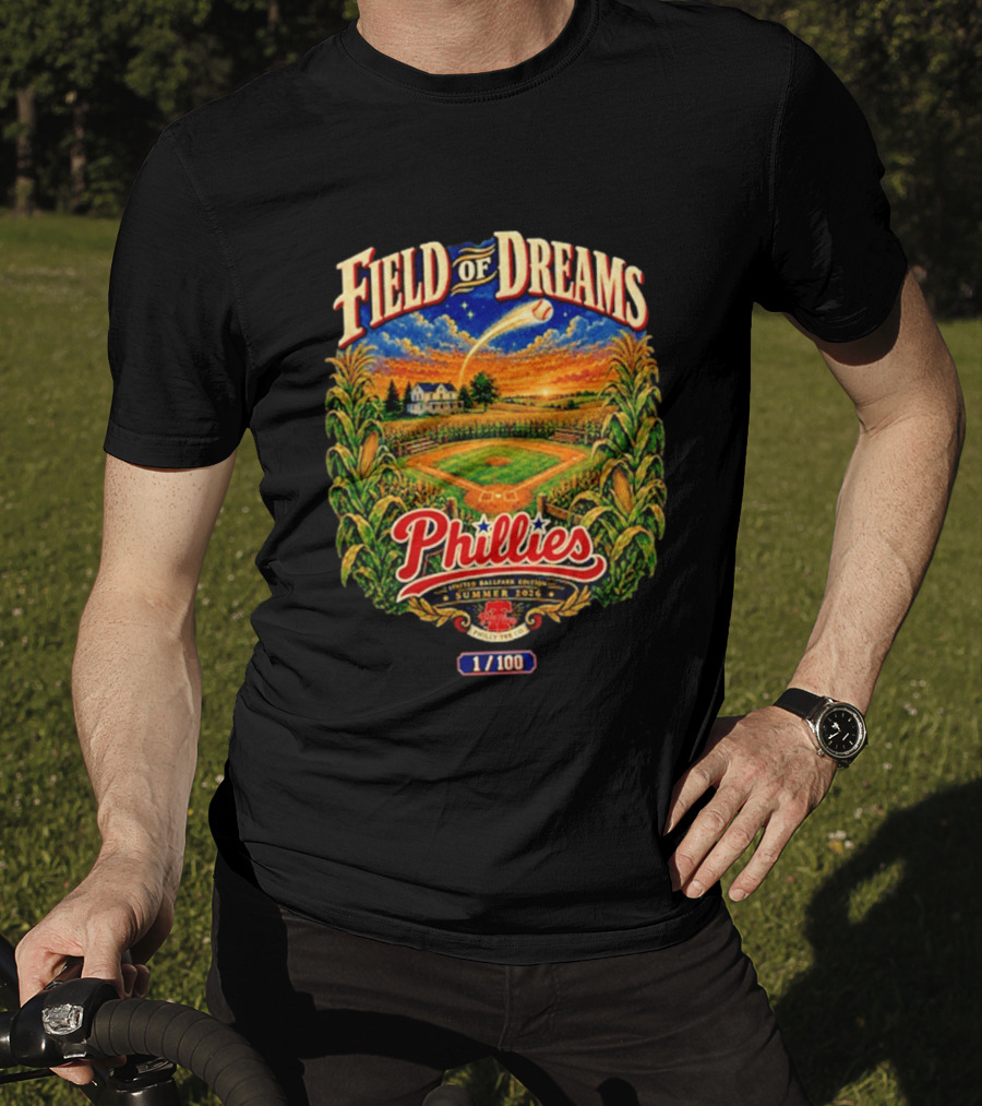 Field Of Dreams Phillies Limited Ballpark Edition Summer 2026 1/100 T-Shirt