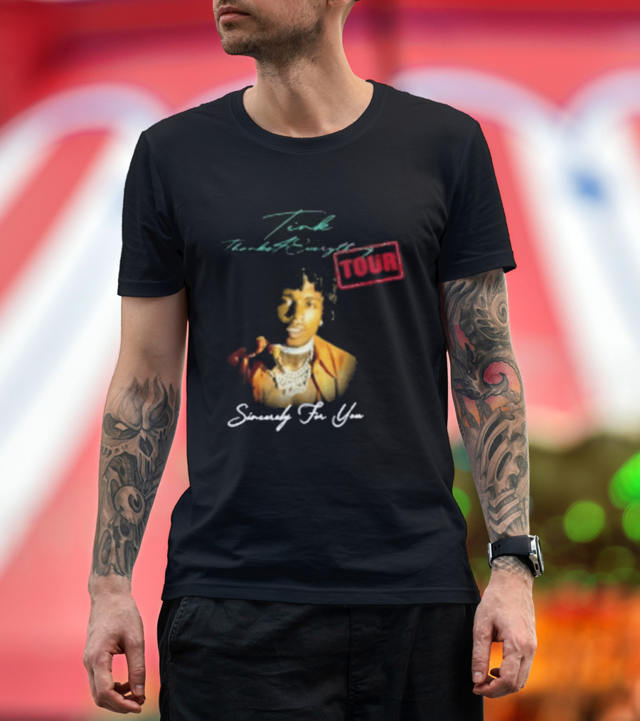 Que Jacquees Thanks 4 Everything Tour Signed You 5000 T-Shirt