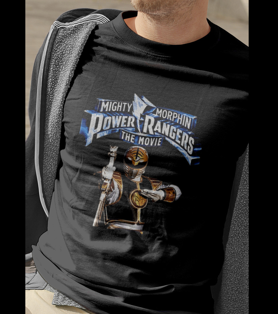 Mighty Morphin Power Rangers The Movie White Ranger T-Shirt