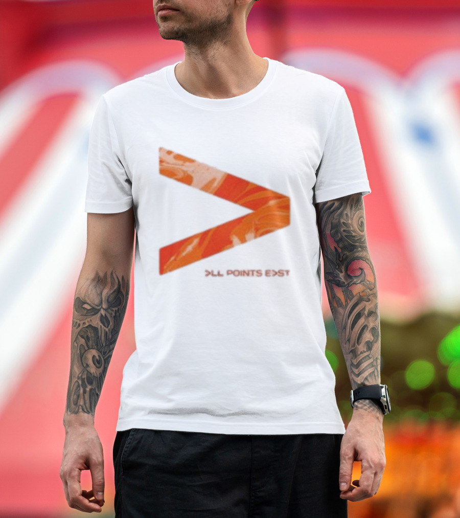 All Points East Festival 2026 Tyler The Creator Event Orange Arrow T-Shirt