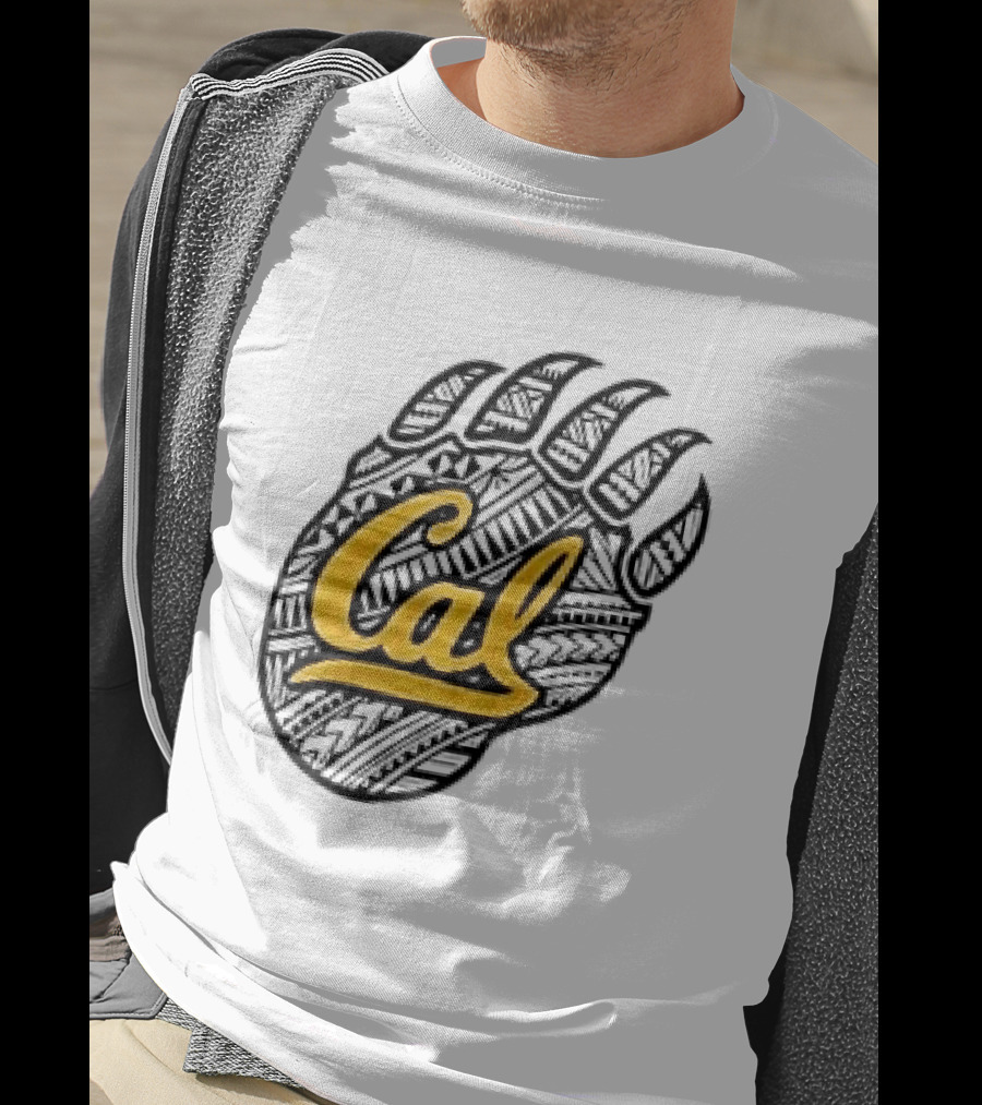 Cal Bears Football From The Bay To The Islands Bear Claw T-Shirt