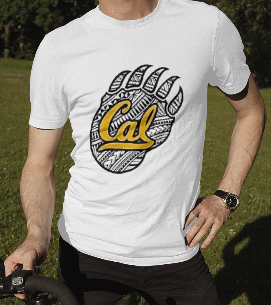 Cal Bears Football From The Bay To The Islands Bear Claw T-Shirt