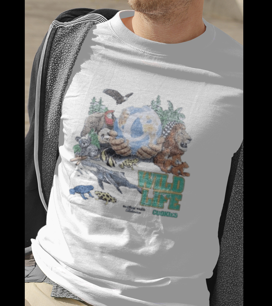 Wildlife World Cookies Animals And Nature Conservation T-Shirt