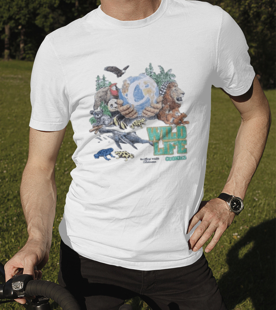 Wildlife World Cookies Animals And Nature Conservation T-Shirt
