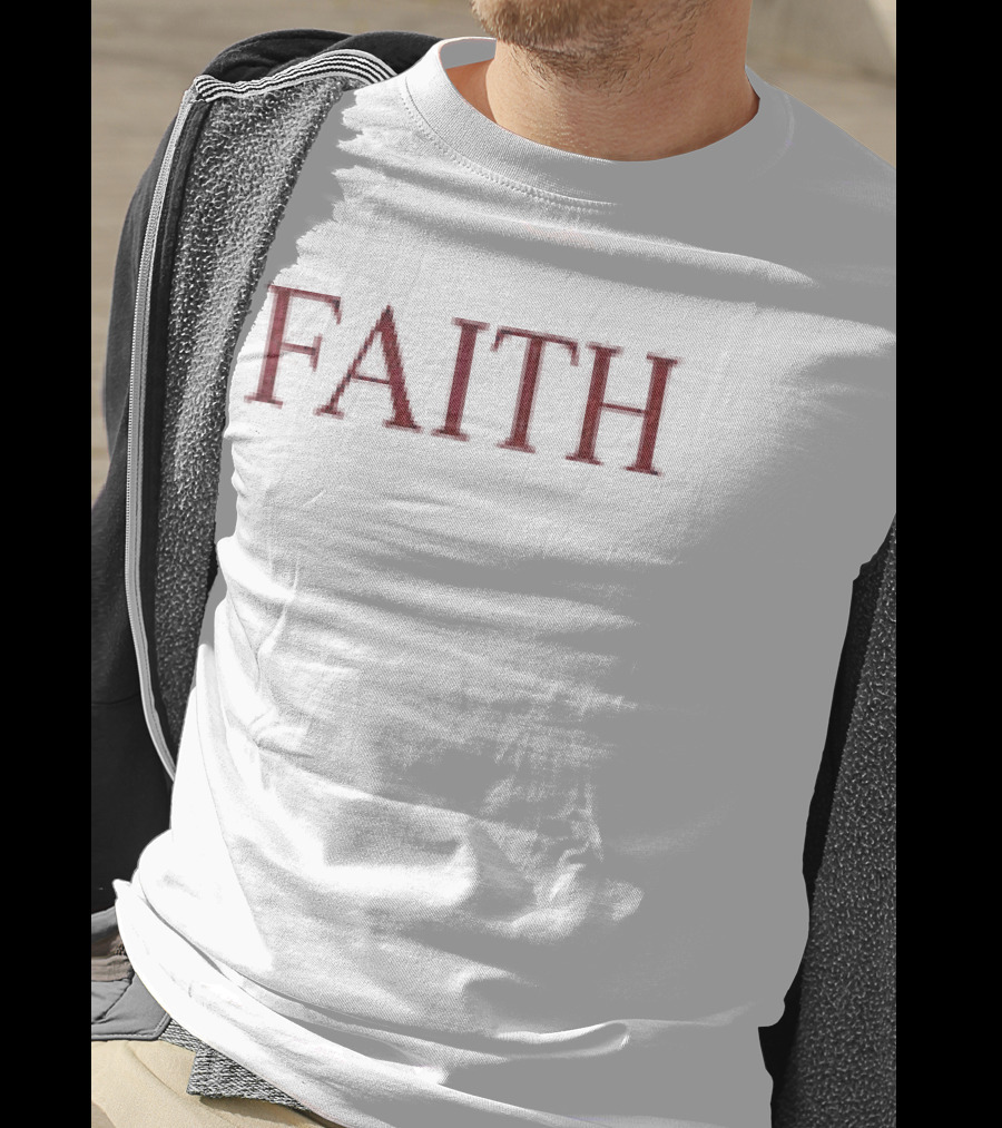 Faith Jesus Saves Bro Christian Message T-Shirt