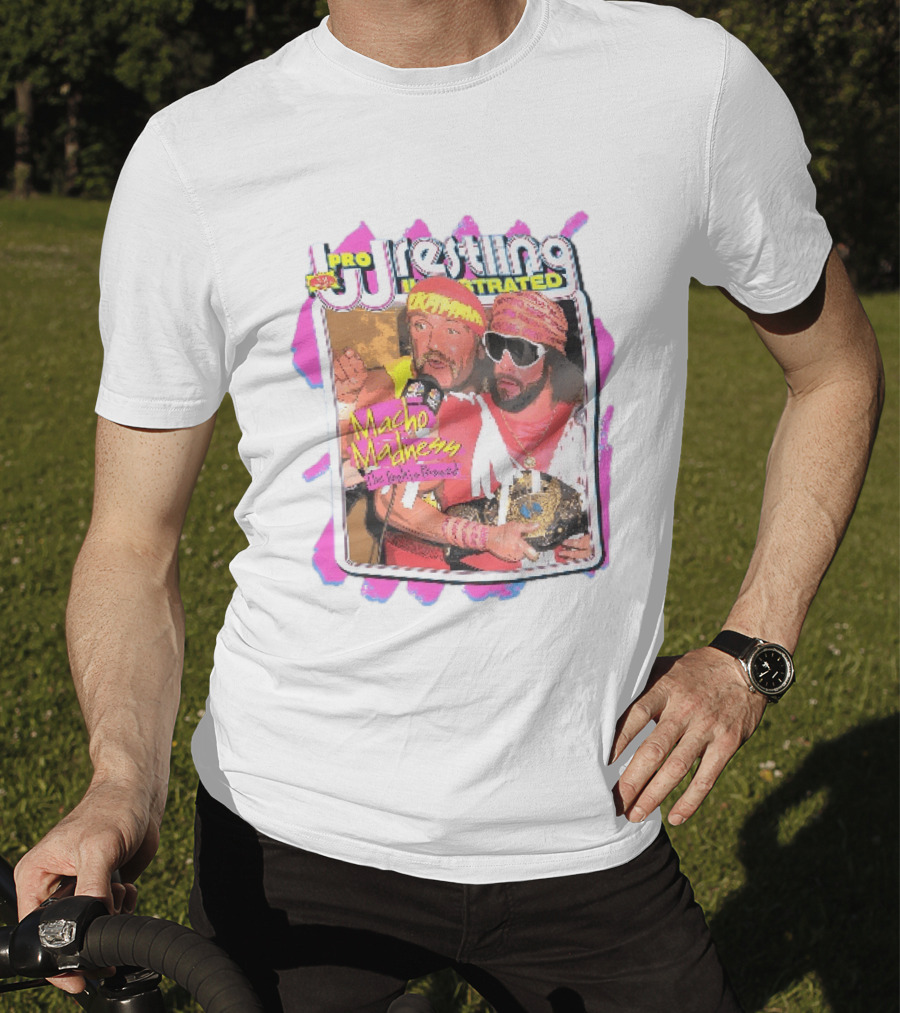 Pro Wrestling Illustrated Macho Madness The Torch Is Passed T-Shirt