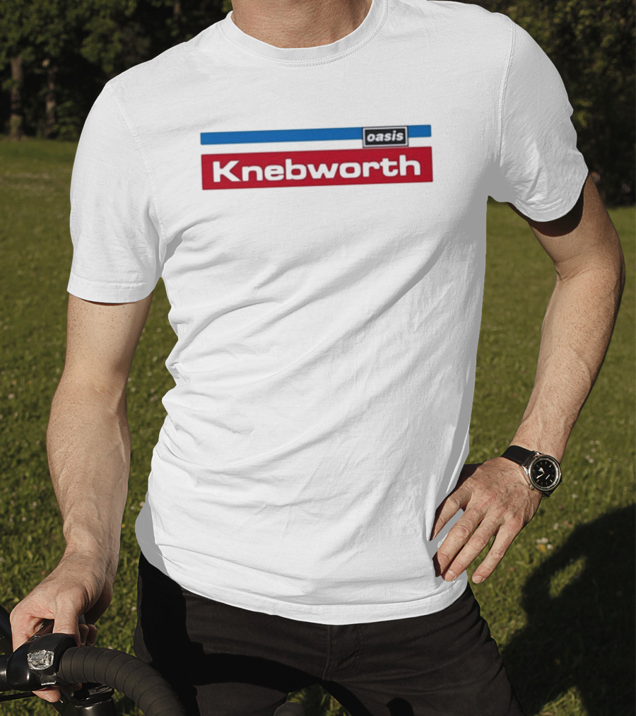 Oasis Knebworth Classic Concert Souvenir T-Shirt