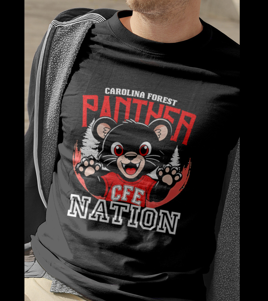 Carolina Forest Panther CFE Nation Cute T-Shirt