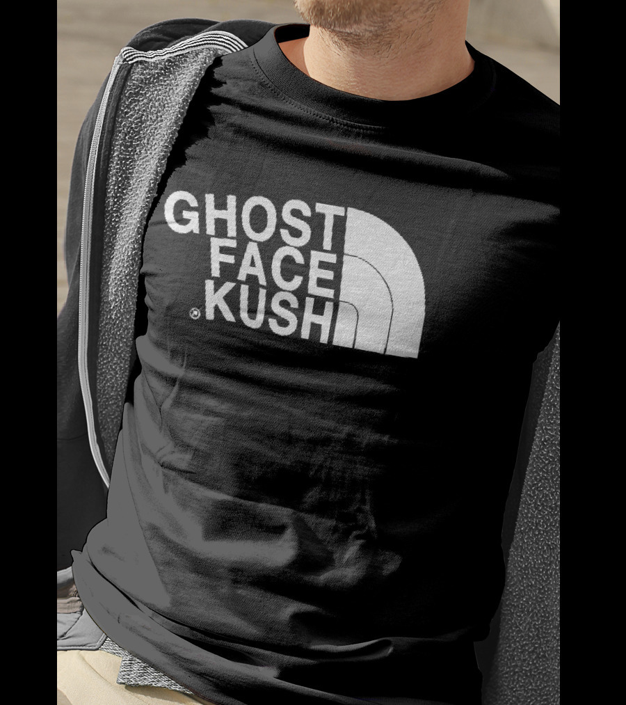 Ghost Face Kush North Face T-Shirt