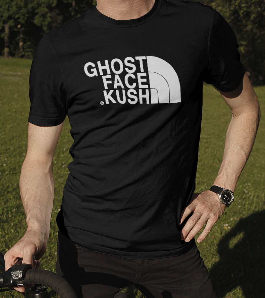 Ghost Face Kush North Face T-Shirt