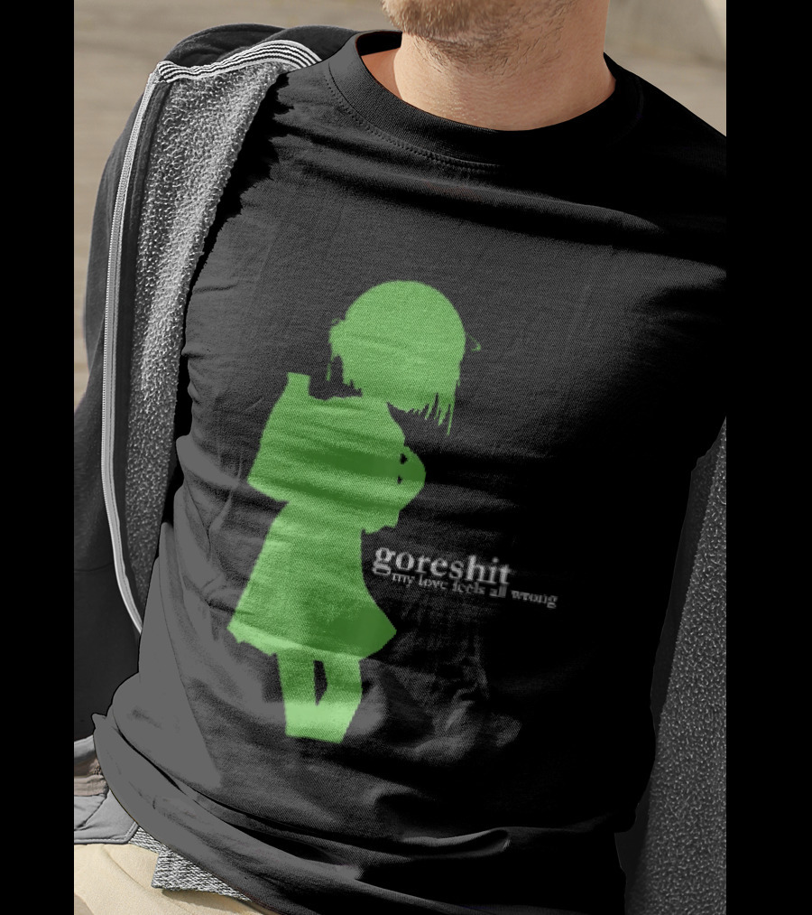 Goreshit My Love Feels All Wrong Anime T-Shirt