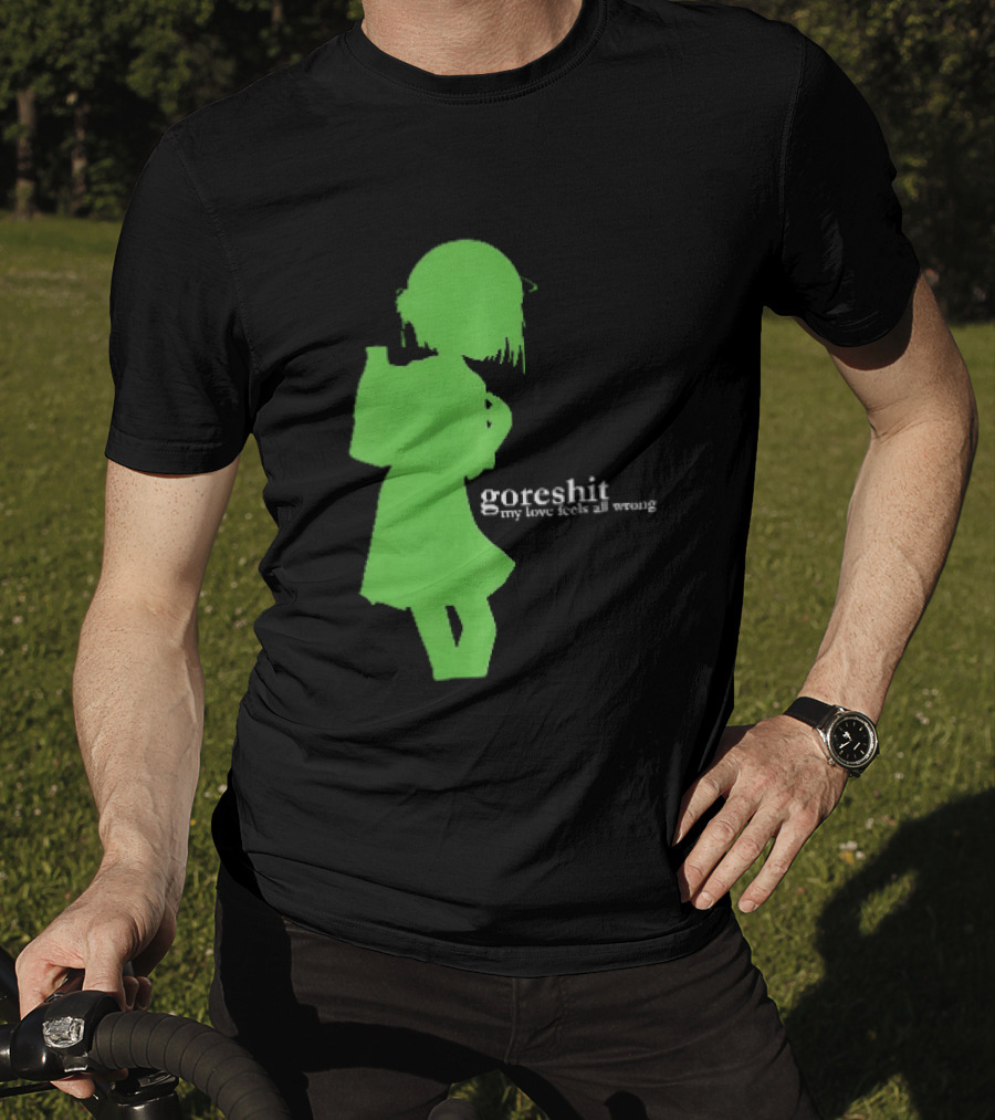 Goreshit My Love Feels All Wrong Anime T-Shirt