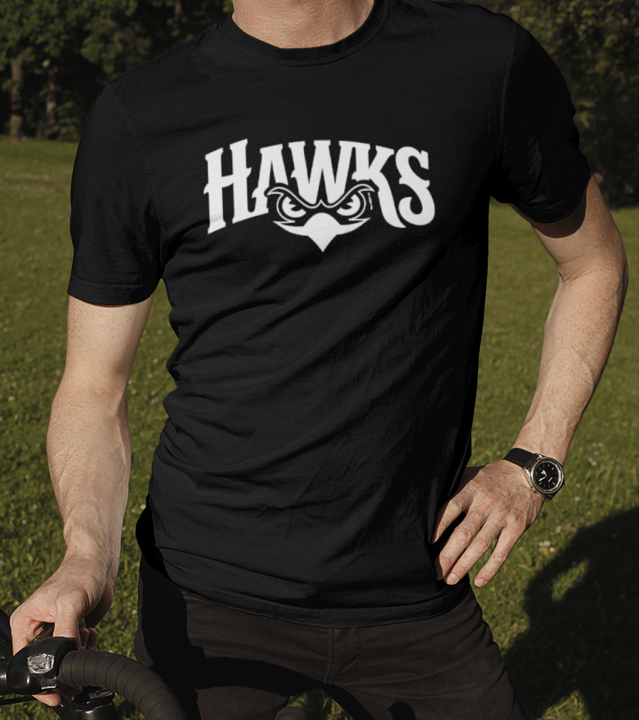 Hawks Arched Fierce Bird Eyes T-Shirt