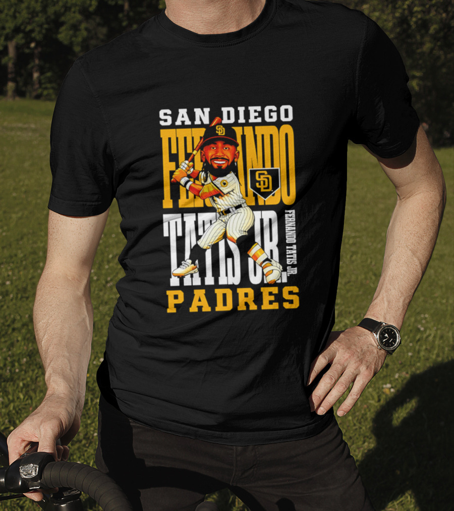San Diego Padres Fernando Tatis Jr Iconic Baseball Star T-Shirt