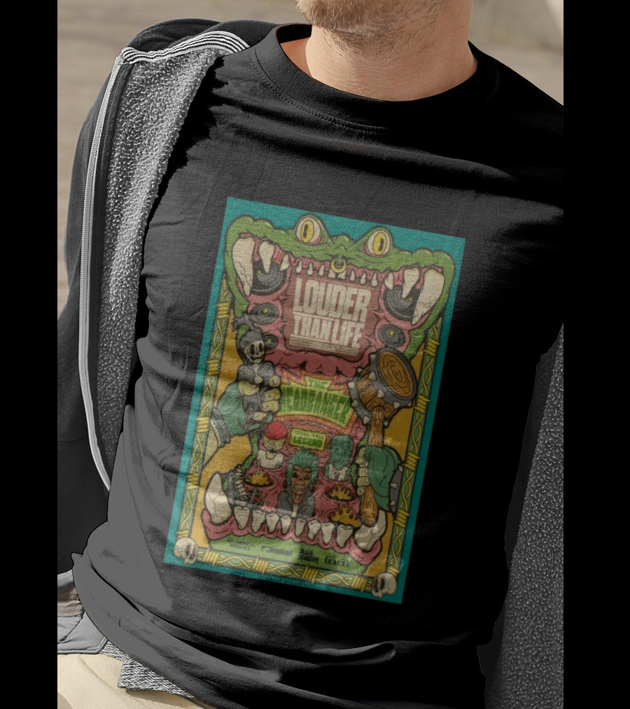 Louder Than Life Event Louisville KY September 17 20 2026 The Headbanger My Chemical Romance Tool Run The Jewels T-Shirt