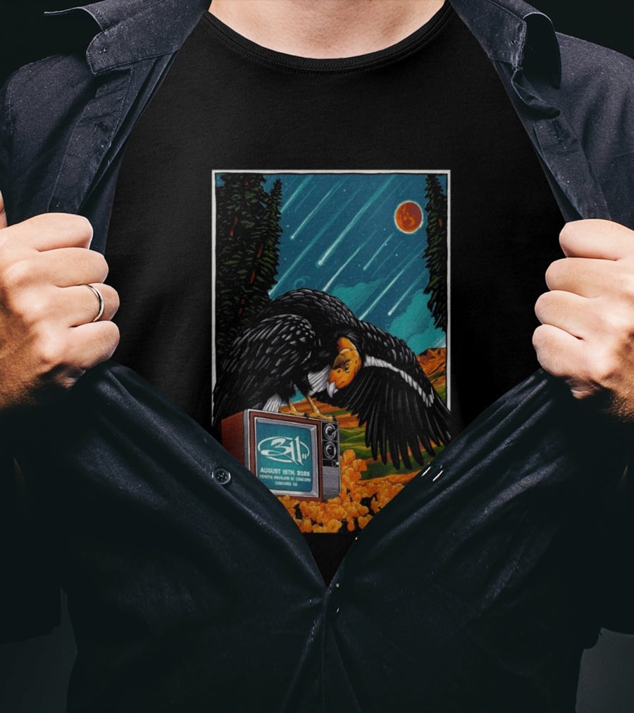 311 Toyota Pavilion Concord Event August 15 2026 California T-Shirt