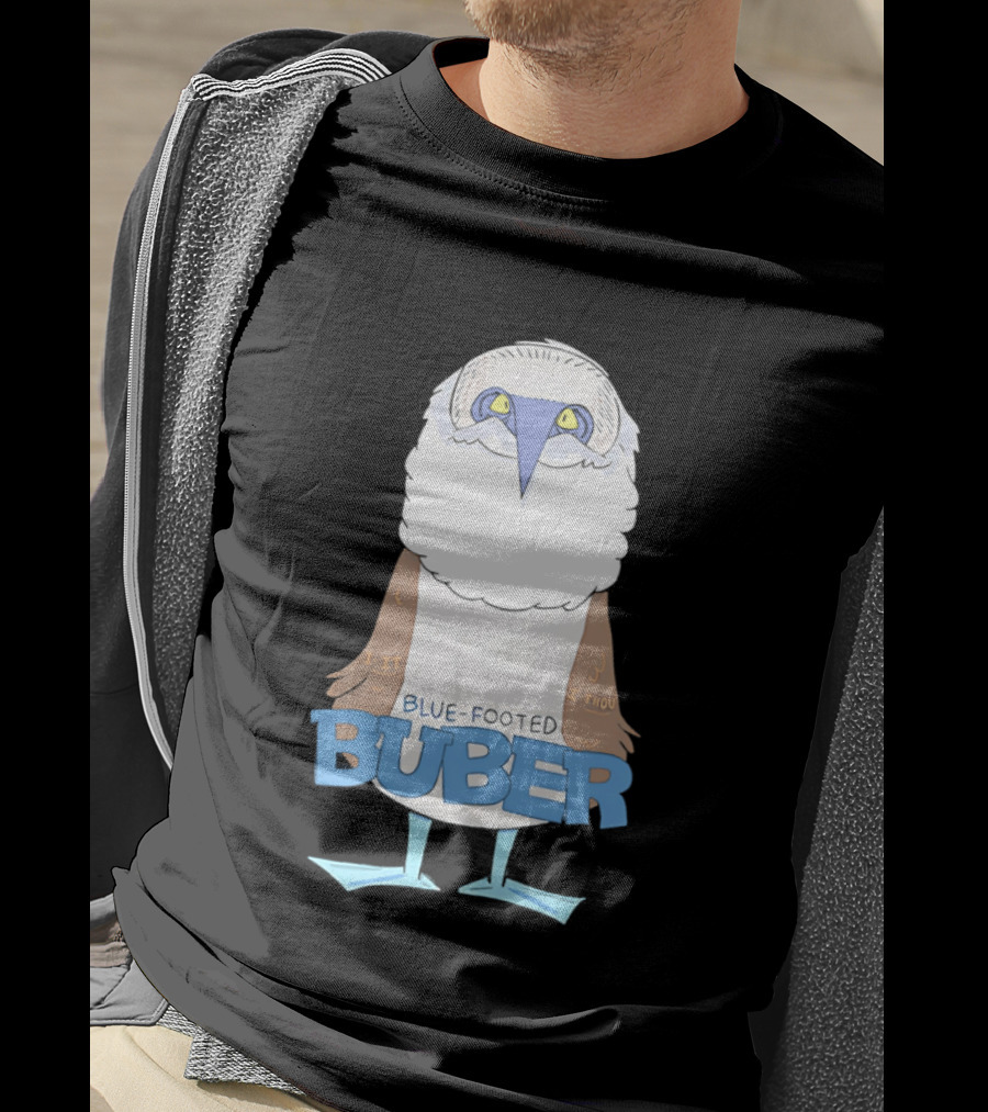 Blue Footed Buber I It I Thou Blue Footed Booby Bird T-Shirt