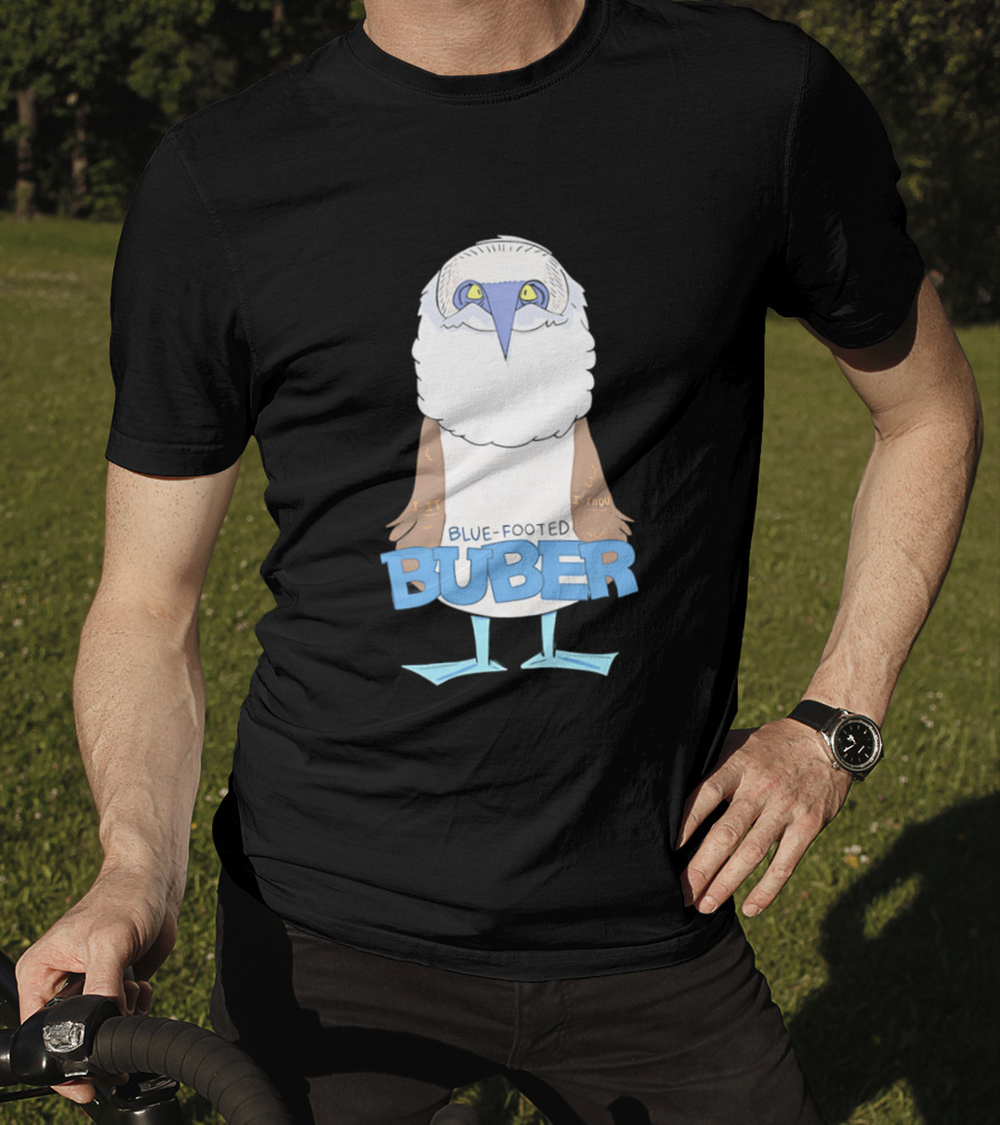 Blue Footed Buber I It I Thou Blue Footed Booby Bird T-Shirt