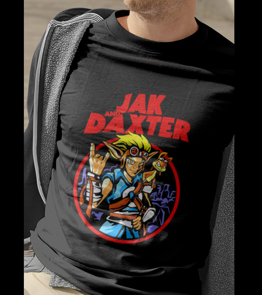Jak And Daxter Iconic Characters T-Shirt