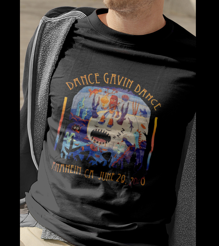Dance Gavin Dance Anaheim CA June 29 2026 Surreal Underwater Adventure T-Shirt