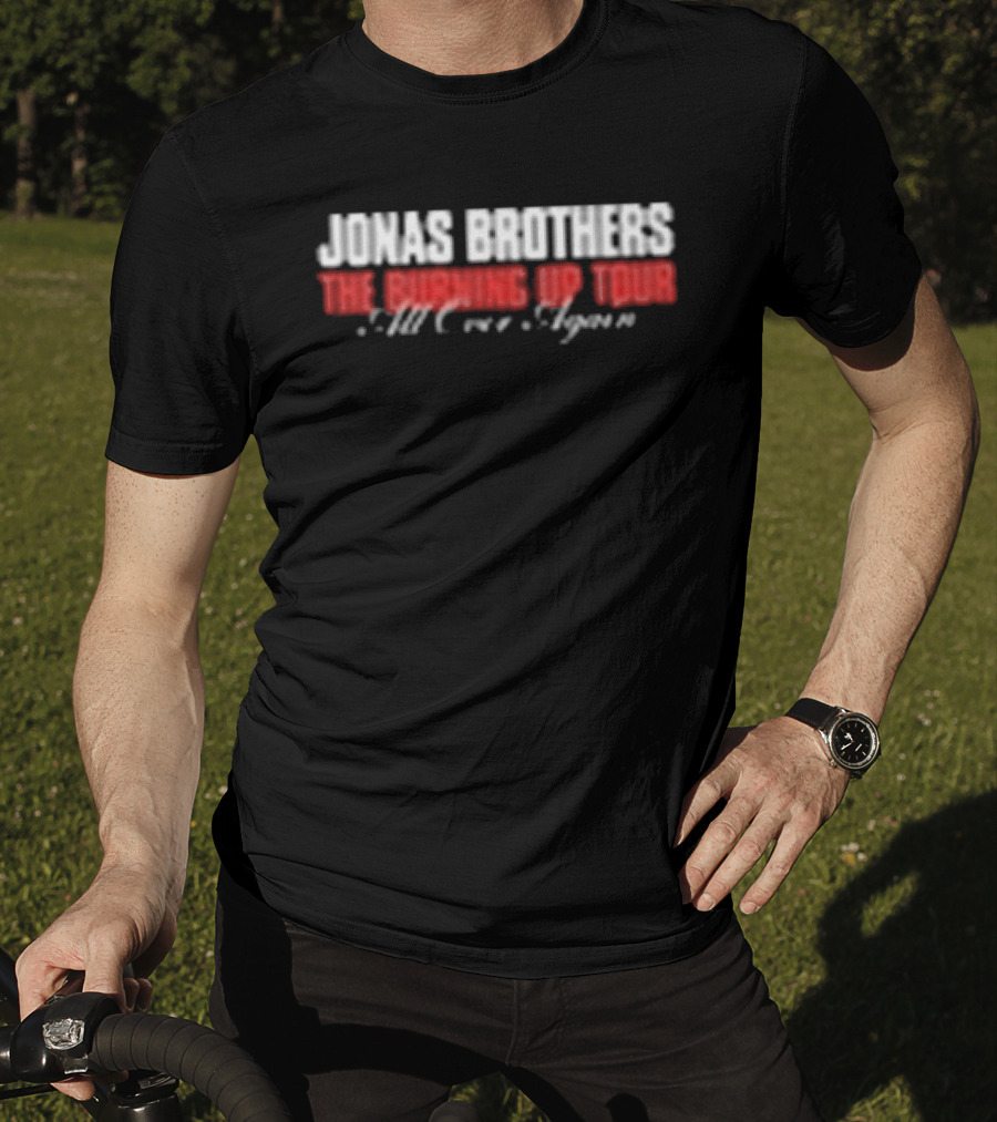 Jonas Brothers The Burning Up Tour 2008 Live MSG T-Shirt