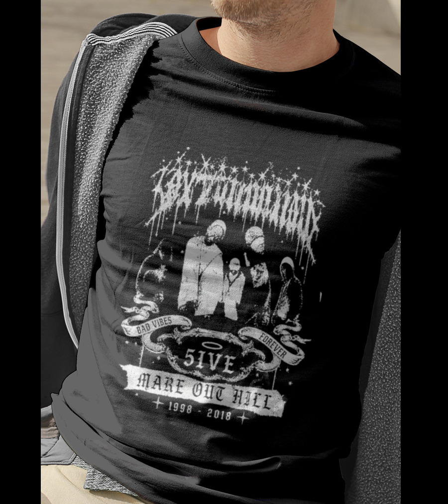 Quavo XXXTentacion Bad Vibes Forever 5IVE Make Out Hill 1998 2018 T-Shirt
