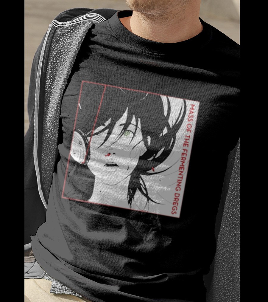 Mass Of The Fermenting Dregs World Is Yours Anime Inspired Headphones T-Shirt