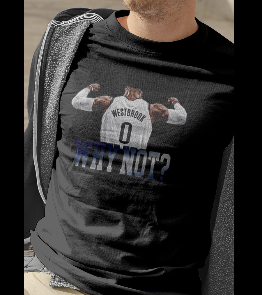 Why Not Russell Westbrook Basketball Hustle Icon 0 T-Shirt